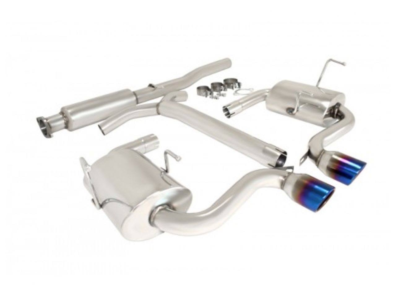 Manzo R53 S 2002-2003 1.6L 4cyl Stainless Steel Catback Exhaust System