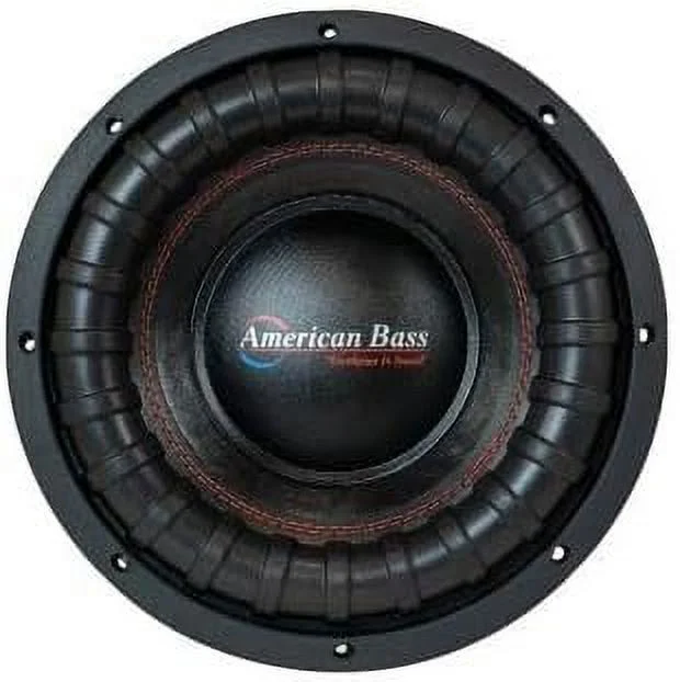 American Bass XFL 1044 10 Inch Dual 4 Ohm Voice Coil 2000 Watt Subwoofer