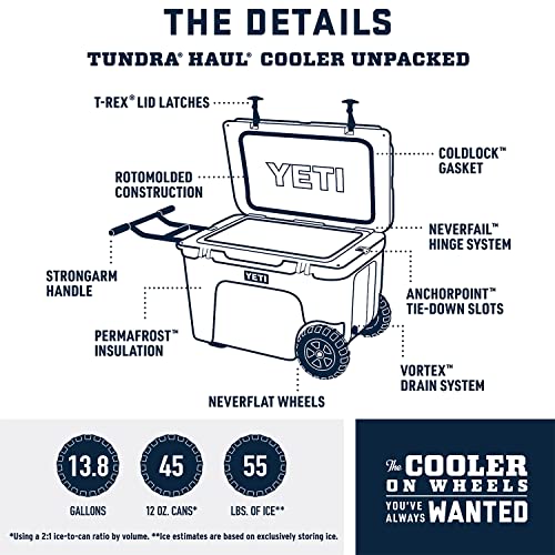 YETI Tundra Haul Wheeled Hard Cooler