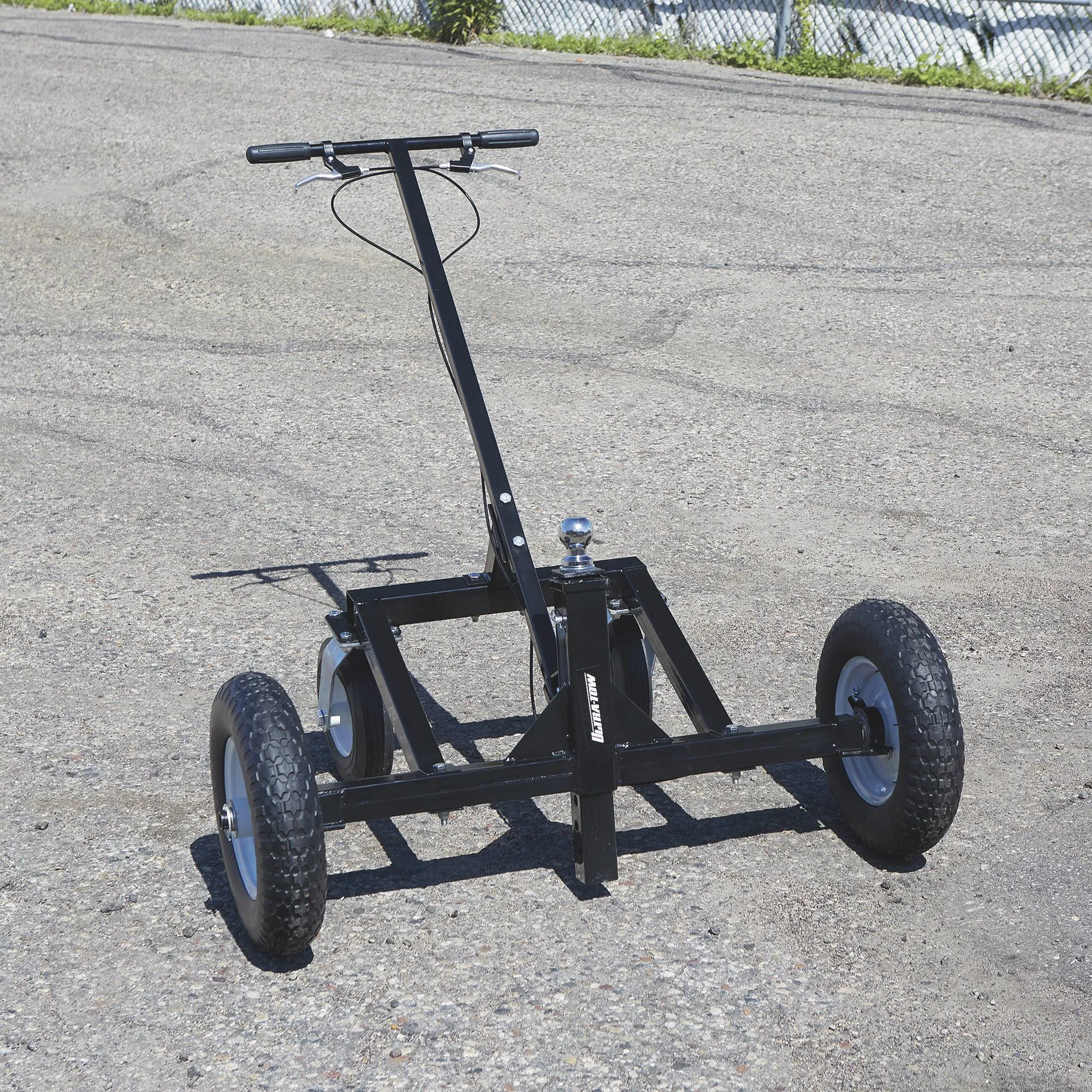 Ultra-Tow Heavy-Duty Adjustable Trailer Dolly with Brake - 1200-Lb. Capacity