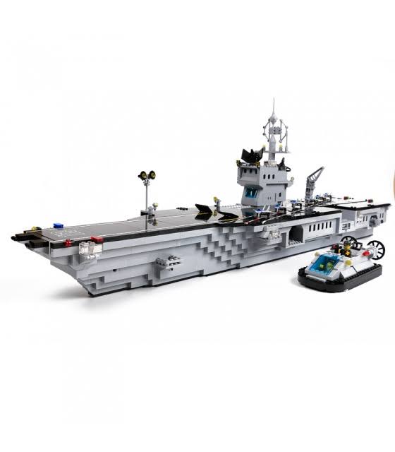 Enlighten 113 Aircraft Carrier Building Blocks Toy Set