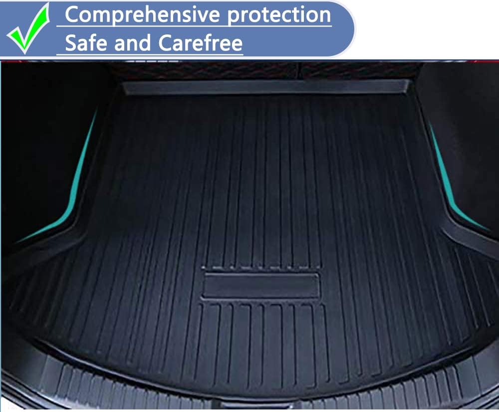 CX-5 Cargo Liners - Compatible with Mazda CX5 2017-2021 2022，Not for 2022 CX-5 2.5S AWD Premium Package Model,All-Weather Rear Trunk Tray Cargo Mats