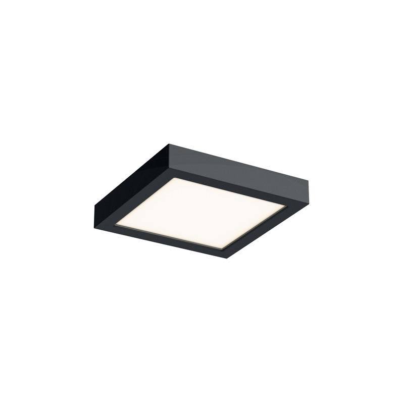 DALS Lighting 10x22 LED Square Flush Mount, Satin Nickel - CFLEDSQ10-SN