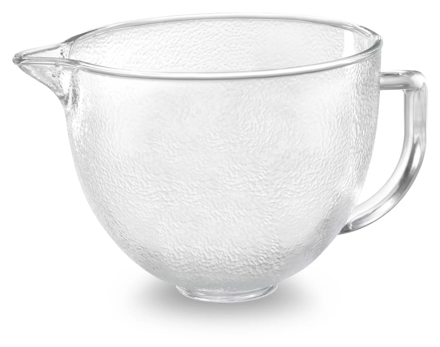 KitchenAid 5-Quart Glass Bowl Hammered