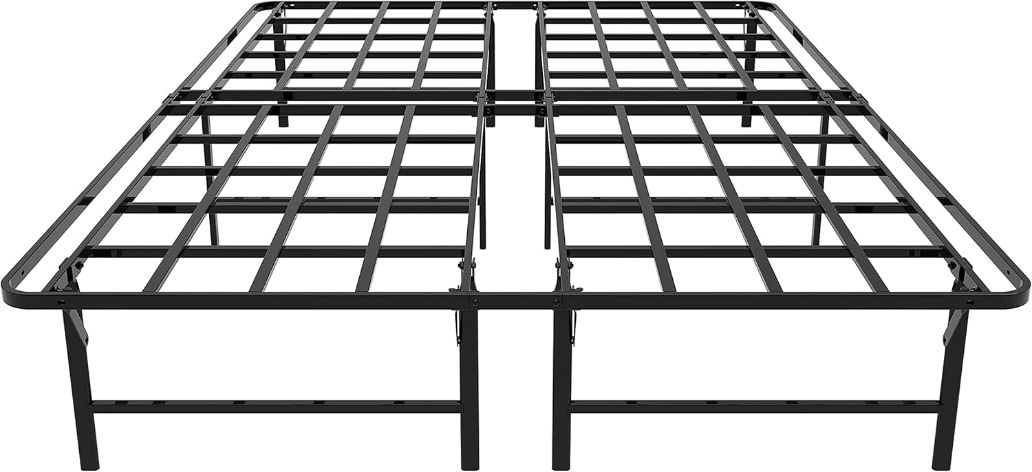 ZIYOO 16 Inch California King Platform Bed Frame Base, Mattress Foundation, Box Spring Replacement, Quiet Noise-Free