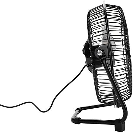 Solar Panel Powered Fan, Mini Portable Solar Energy Cooling Fan Ventilator for Travel Camping Fishing Pack of 2