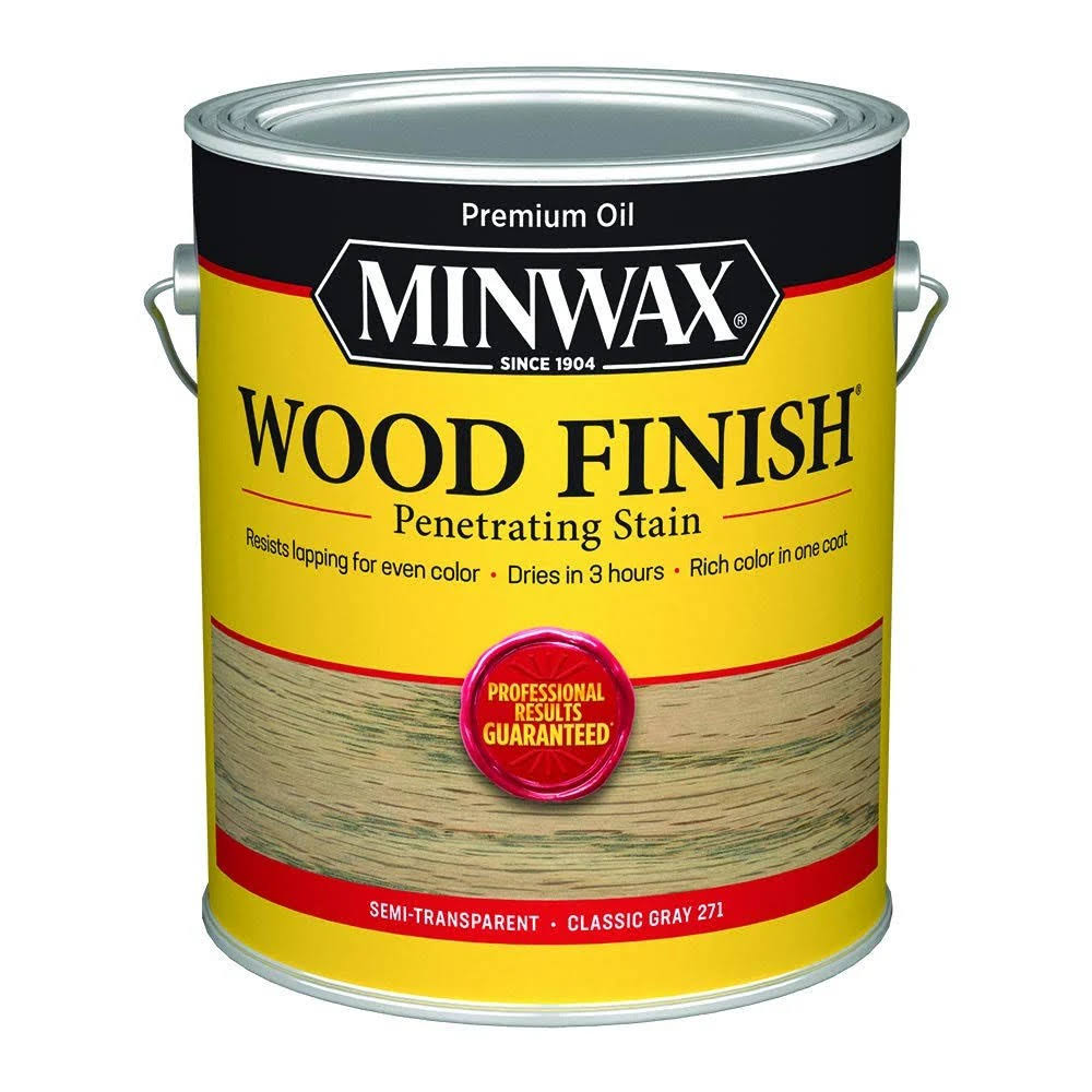 Minwax 71098 1 gal. Classic Gray Wood Finish 250 VOC