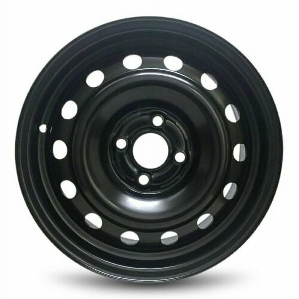 15 Inch Wheel for 2001-2005 Honda Civic 4 Lug Black Steel Rim
