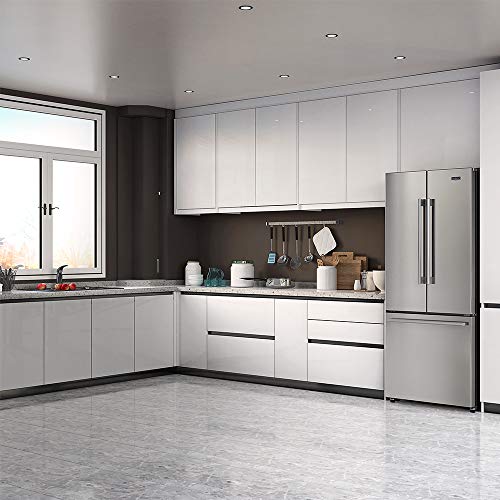 Galanz 3 French Door Refrigerator with Bottom Freezer & Adjustable Thermostat