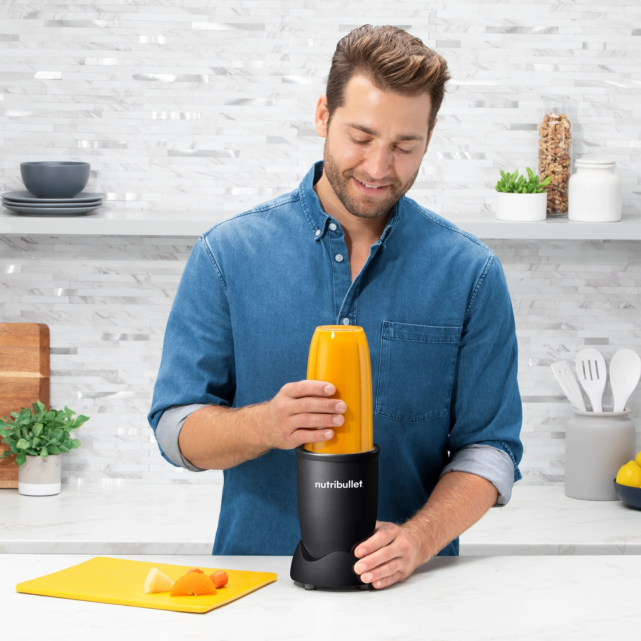 Nutribullet Pro 32 oz. 900 Watt Personal Blender, Matte Black, NB9-0901AK