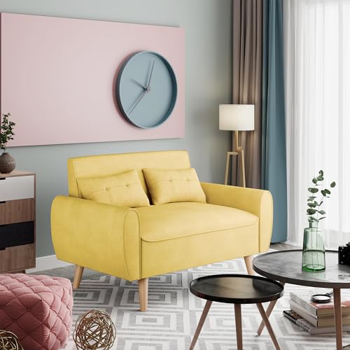 Vongrasig 47" Small Modern Loveseat Sofa