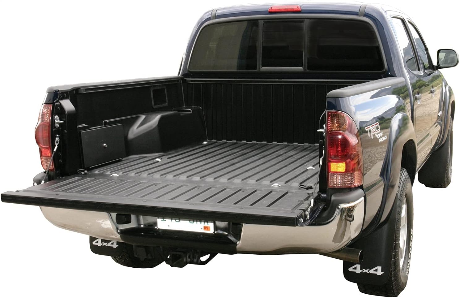Toyota Tacoma Truck Bed Security Lockbox, Black