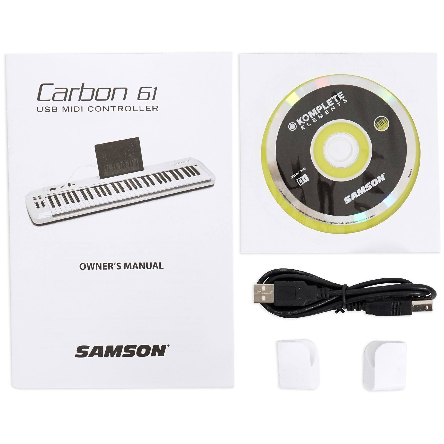 Samson Carbon USB MIDI Controller, 61-Key