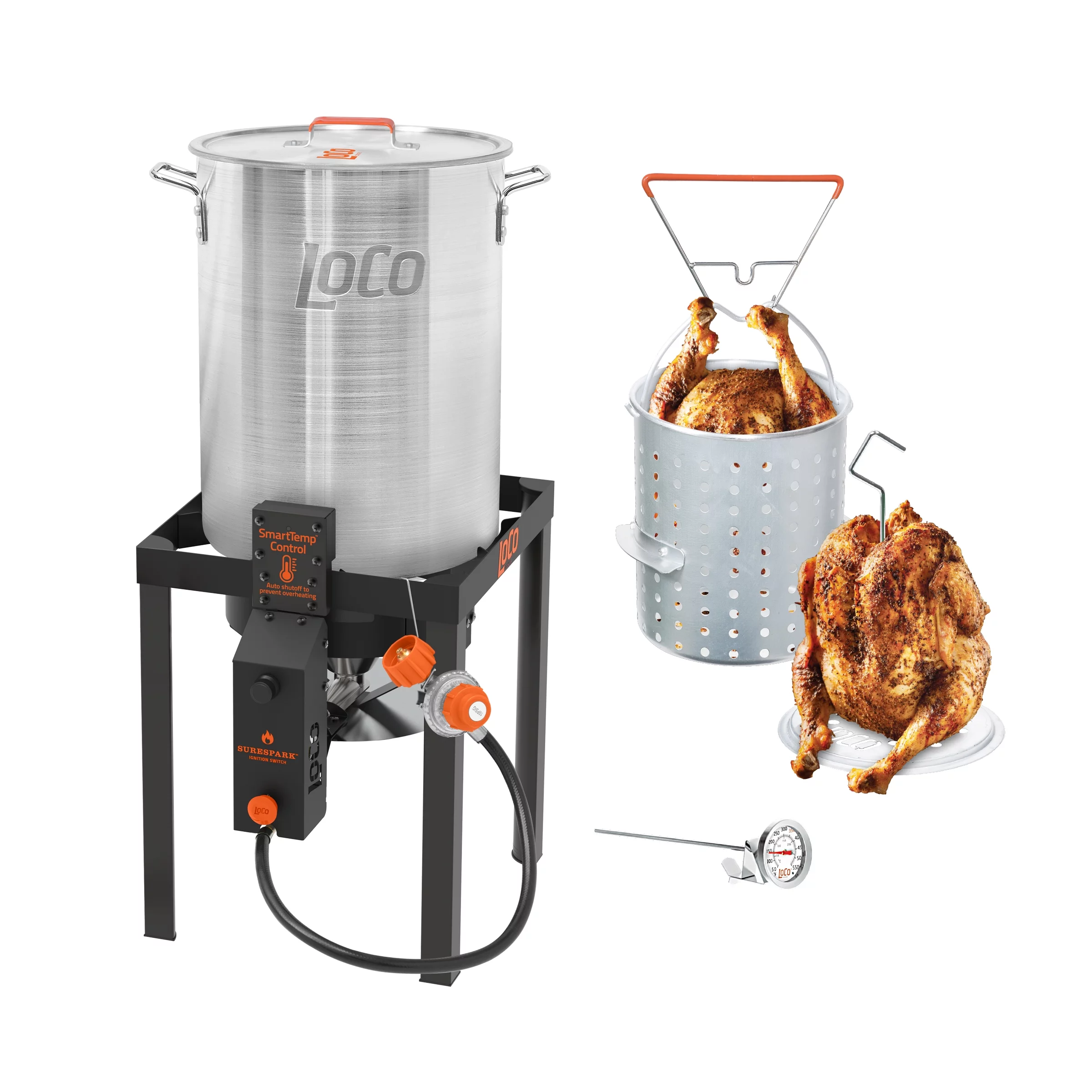 LoCo Cookers 36qt SmartTemp Turkey Fryer