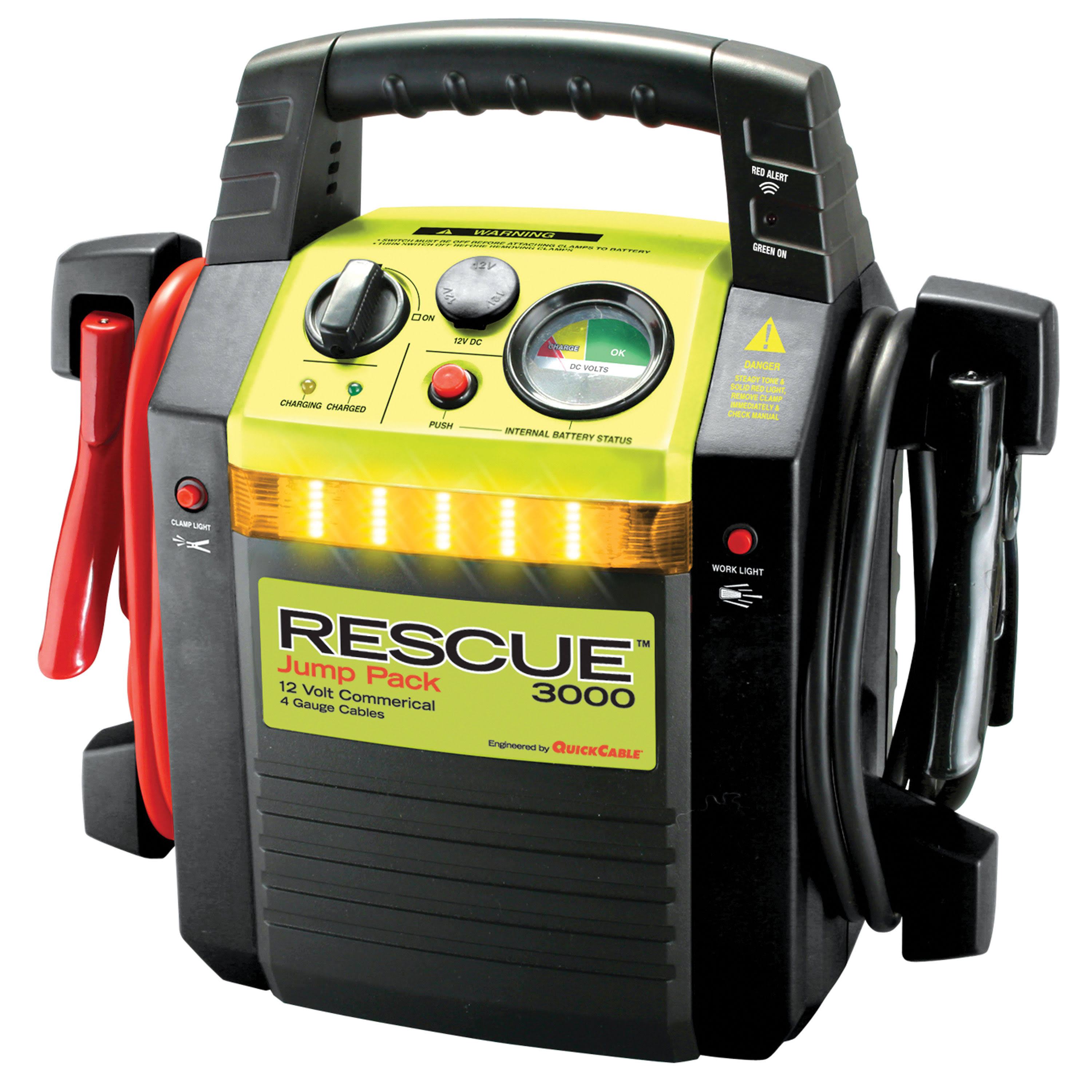 Quick Cable 604055-001 Rescue Pack 3000 Booster Pack