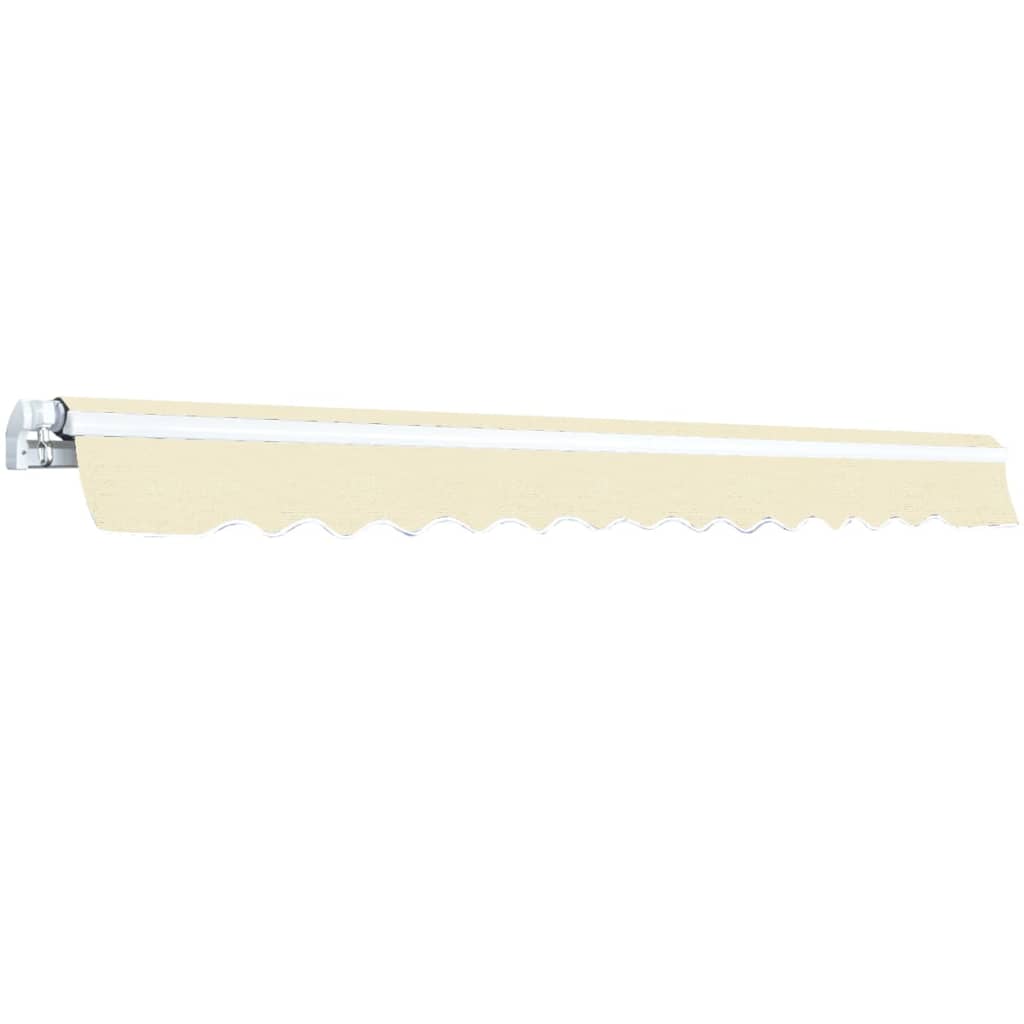 Aibecy Folding Awning Manual Operated 157.5" Cream