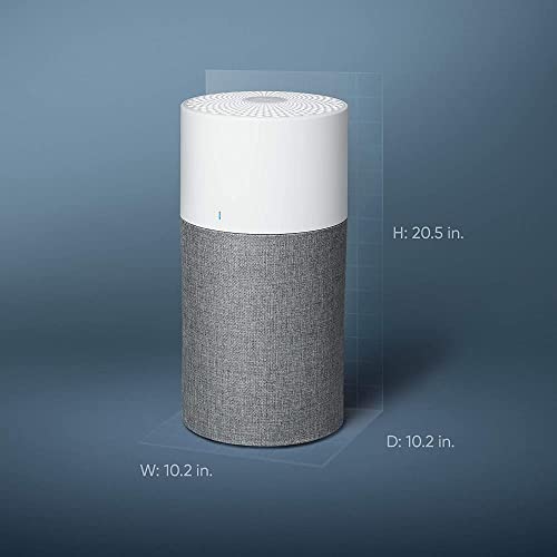 BLUEAIR Air Purifier Large Room, Air Cleaner for Dust Pet Dander Smoke Mold Pollen Bacteria Virus Allergen, Odor Removal