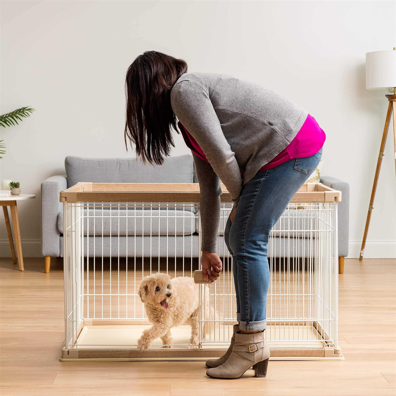 IRIS USA Large Wire Open Pet Pen - Pet Supplies online store