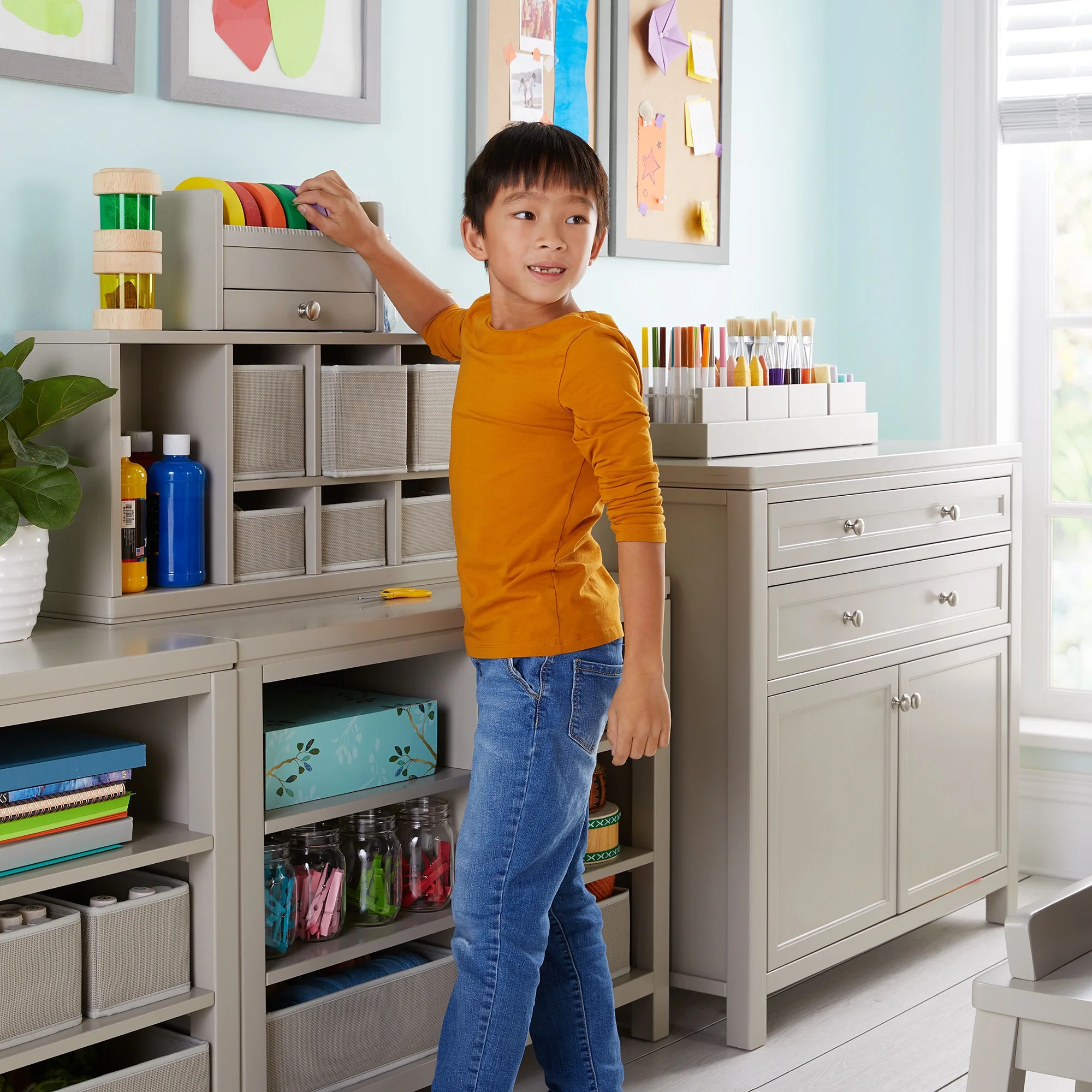 Martha Stewart  Crafting Kids' Artwork Storage