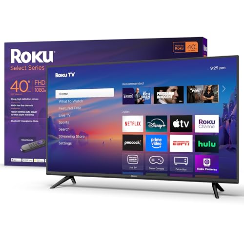 Roku Smart TV 2025 – 40-Inch Select Series