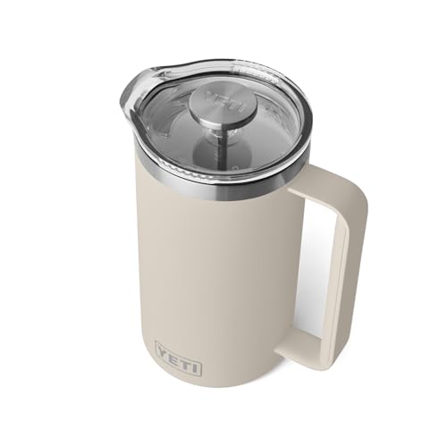 YETI Rambler French Press Coffee Maker, with GroundsControl Filter