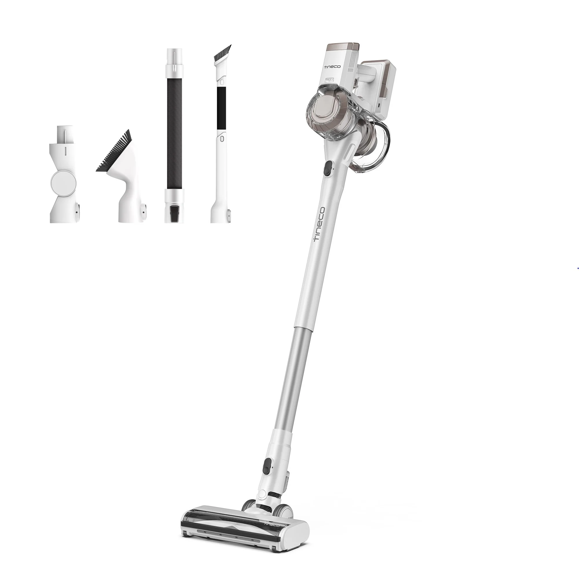 Tineco Pwrhero 11 ZT Flex Cordless Stick Vacuum Cleaner with ZeroTangle Brush Head for Hard Floor, Carpet with Additional Accessory Kit