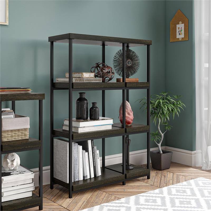 Ameriwood Home Elmwood, Brown Oak Bookcase