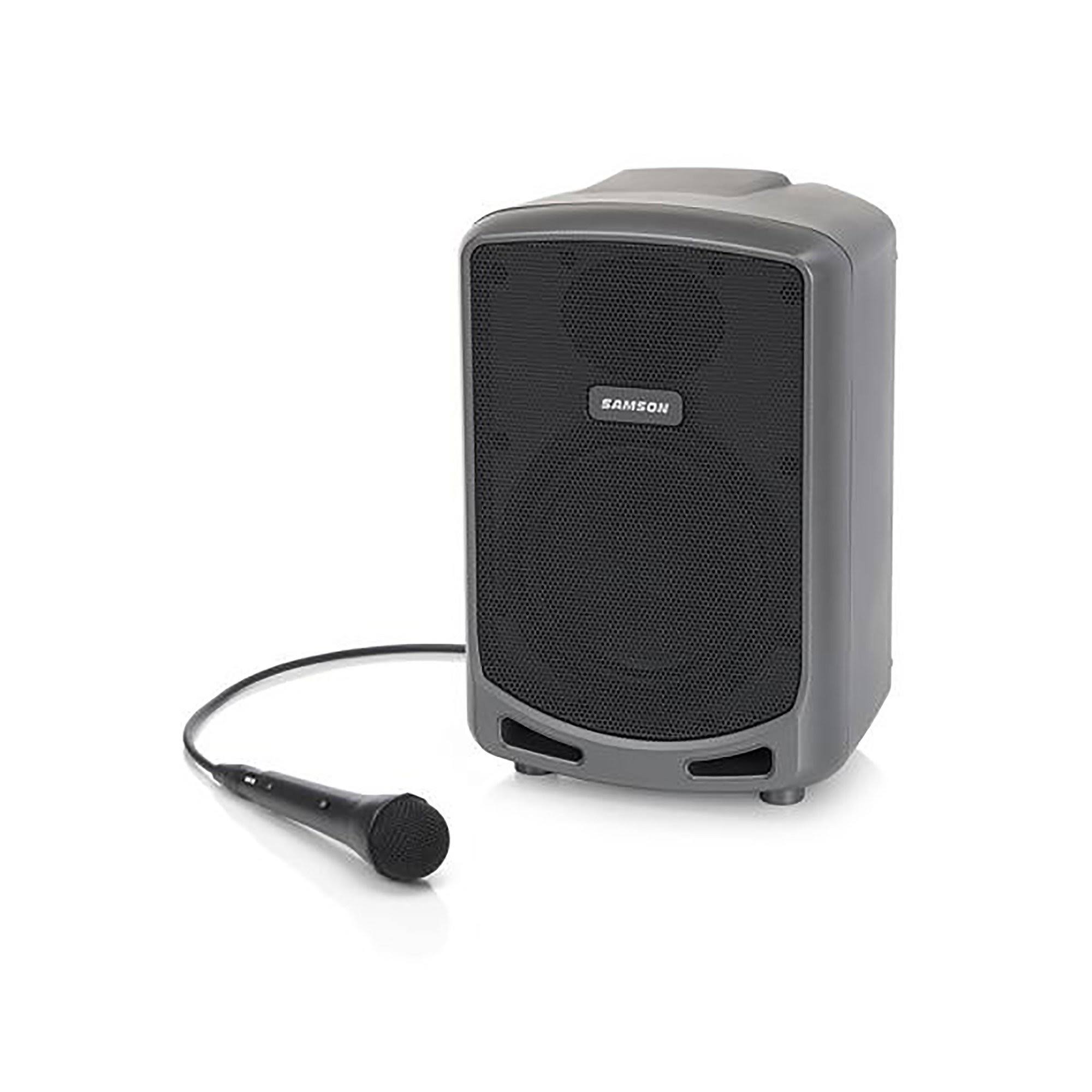 Samson SAXP360 Expedition Express Portable PA Speaker System, Black