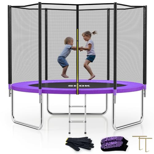 SKOK Trampoline 8FT 10FT 12FT 14FT 15FT Trampolines with Enclosure Net