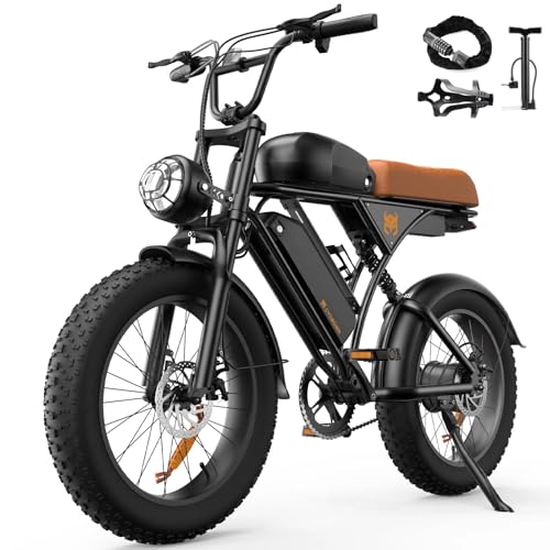 Electric Bike for Adults,Peak 1000W/1500W Motor,20/28MPH 55-150Mile ebikes for Adults with 10.4AH/13AH/26AH Battery