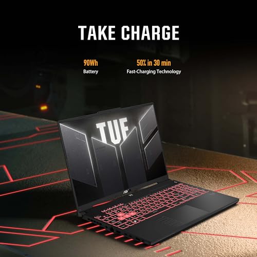 ASUS TUF Gaming A16 Gaming Laptop, 16” FHD+ 16:10 165Hz Display, AMD Ryzen™ 9 7940HX, NVIDIA® GeForce RTX™ 4060, 16GB DDR5, 512GB PCIe Gen4 SSD