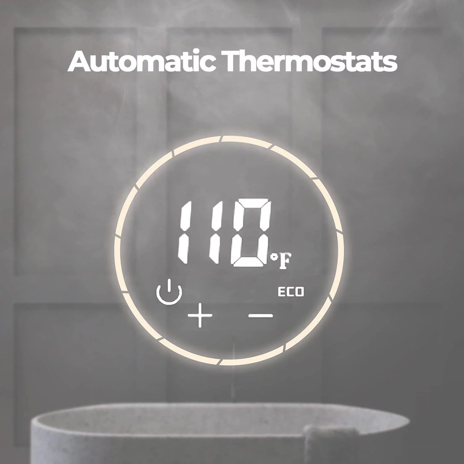 FOGATTI 7.5 GPM Natural Gas Tankless Water Heater On Demand Hot Water Heater Indoor Tankless Water Heater for Shower