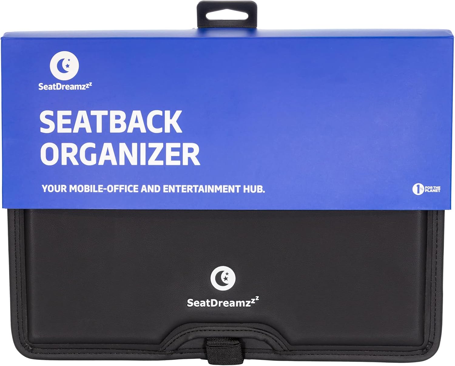 SeatDreamzzz Seatback Organizer, The Ultimate Travel Accessory and Airplane Organizer for Long Flights Pack of 2
