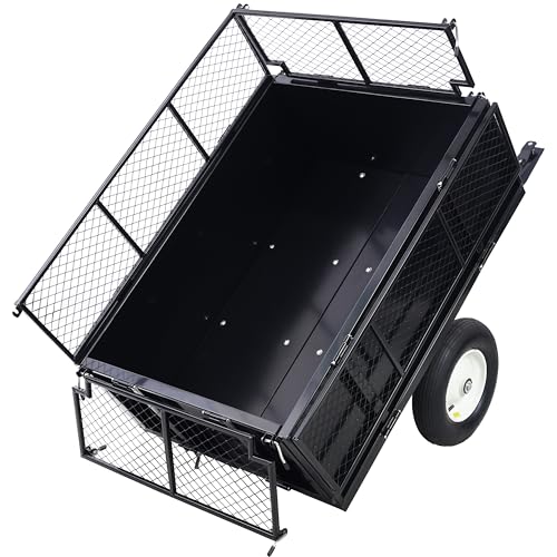 ATV Trailer Steel Dump Cart
