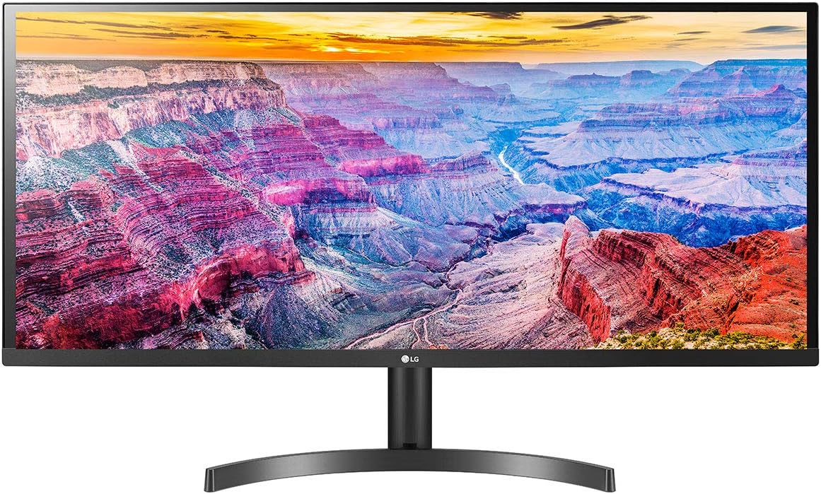 LG 34WL60TM-B 34 Inch 21:9 UltraWide 1080p Full HD IPS Monitor (Renewed)