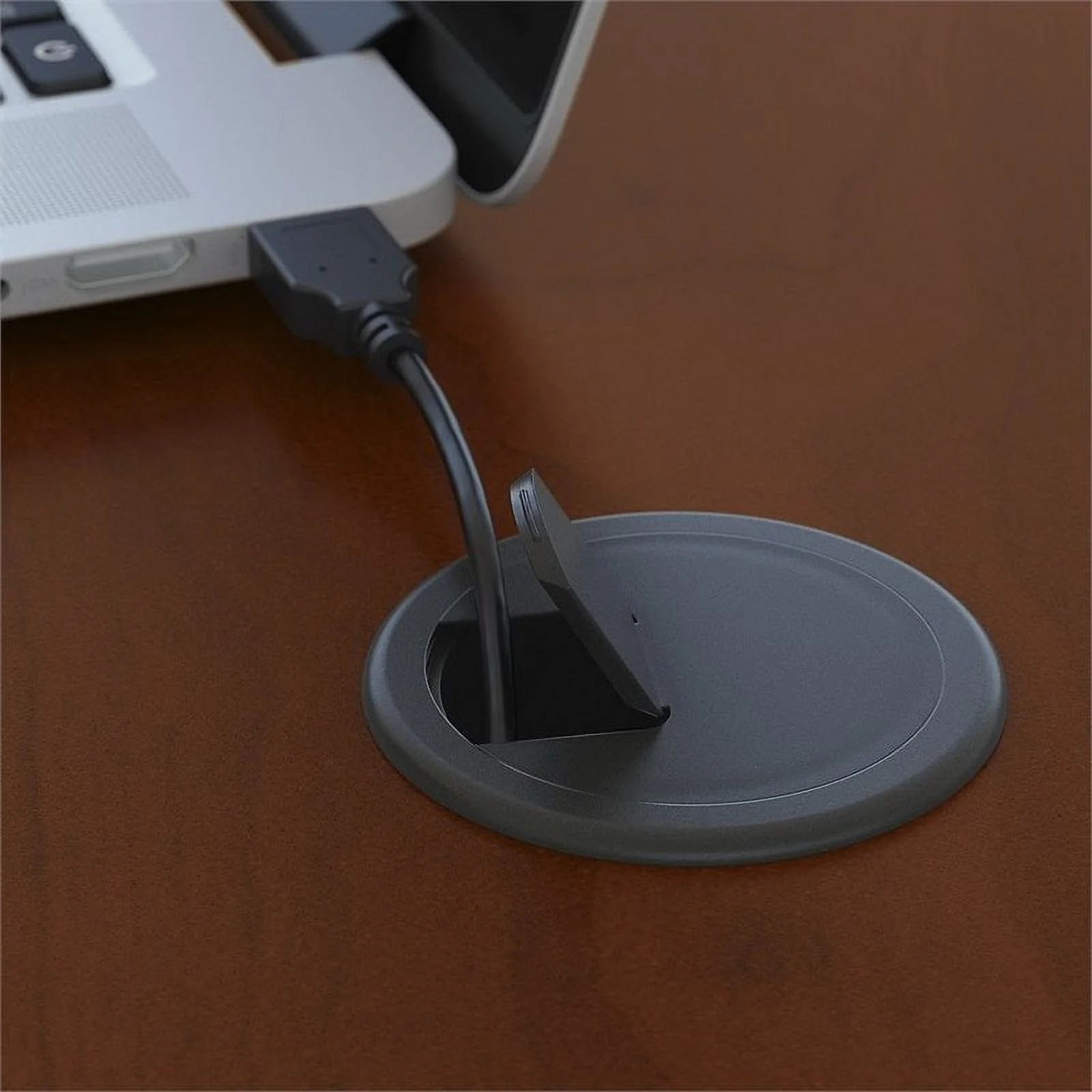 Scranton & Co 72" U-Shaped Desk with Pedestal
