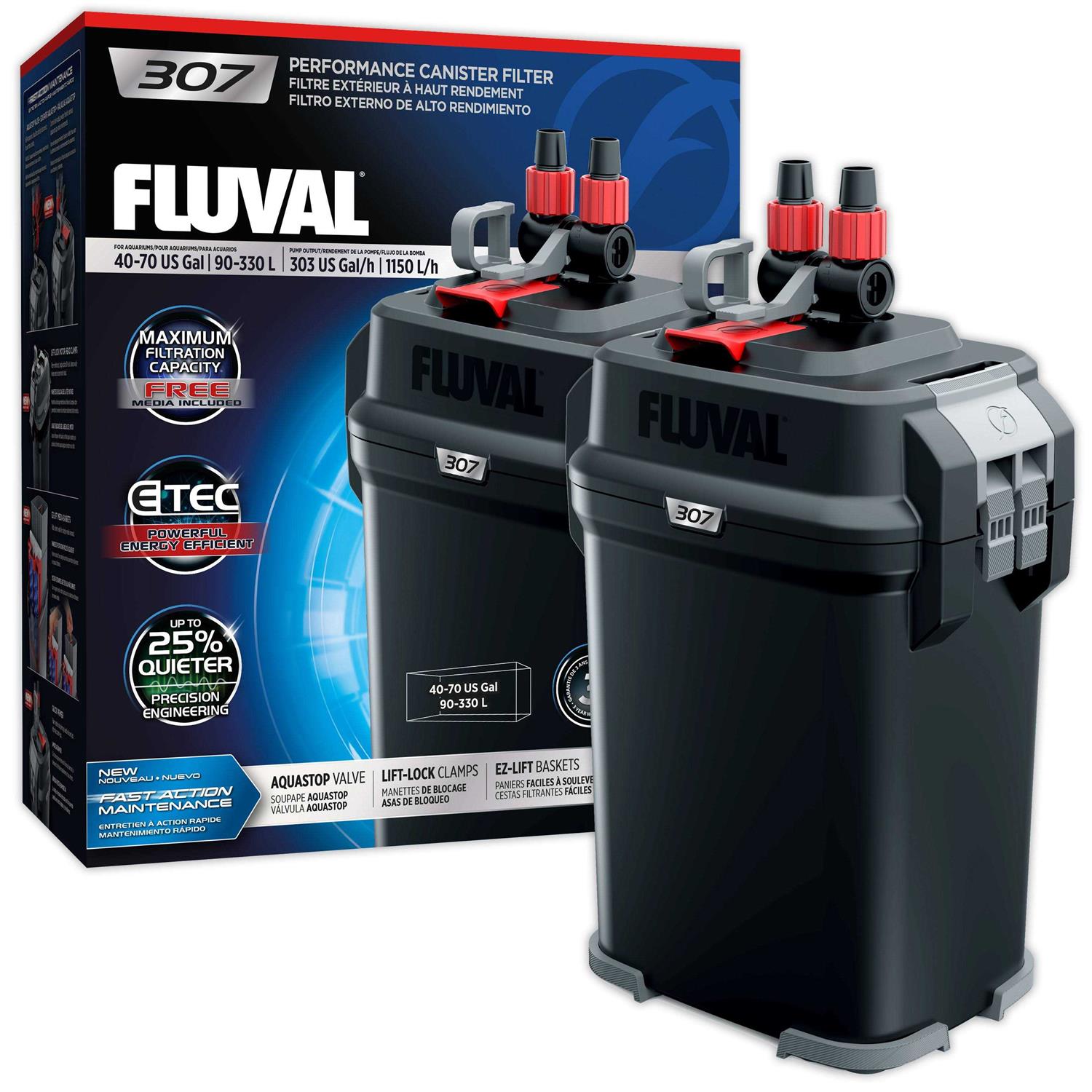 Fluval 307 Canister Filter - Pet Supplies online store
