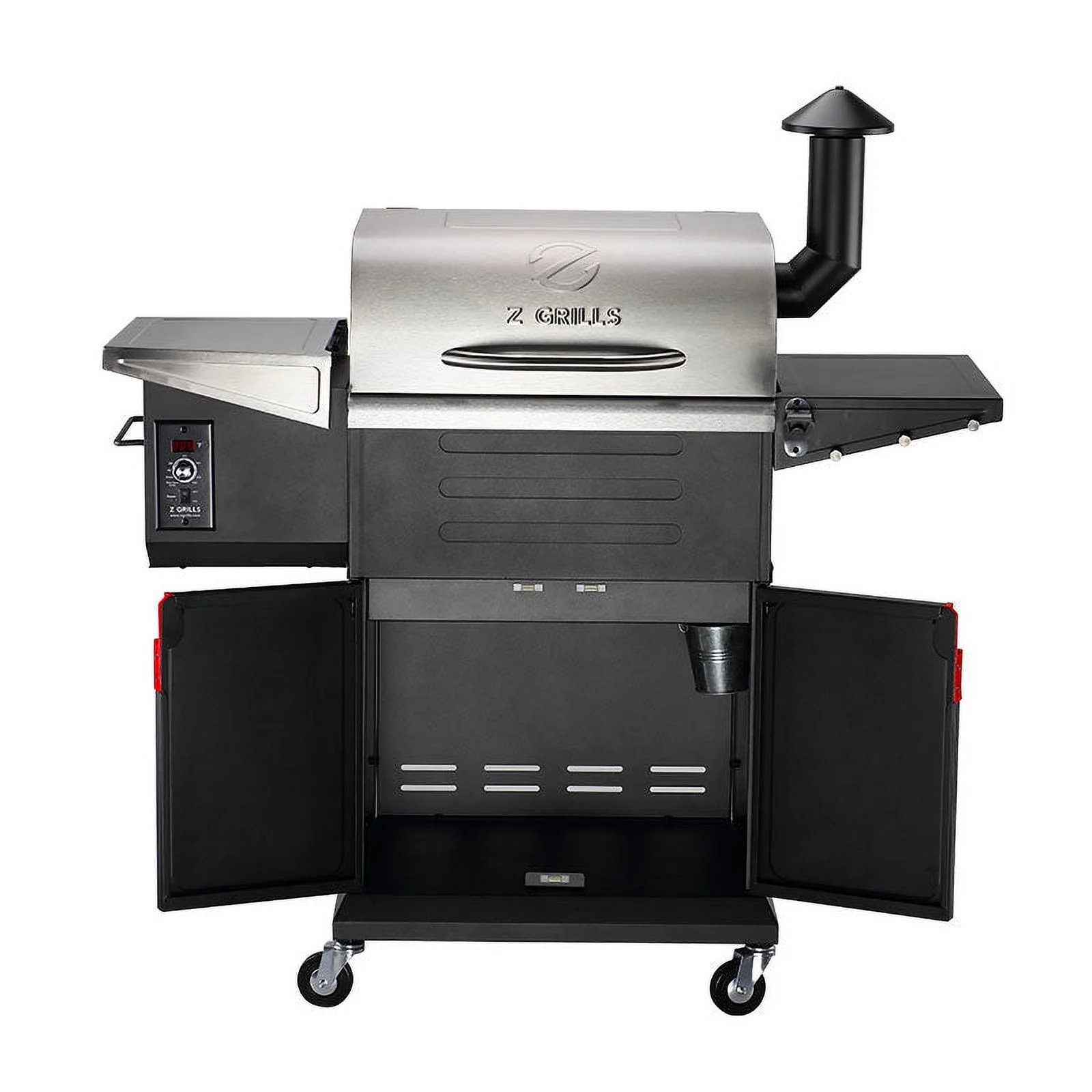 Z GRILLS Wood Pellet Grill Smoker with PID Technology, Auto Temperature Control, Direct Flame Searing Function, 572 sq in Cooking Area for Outdoor BBQ