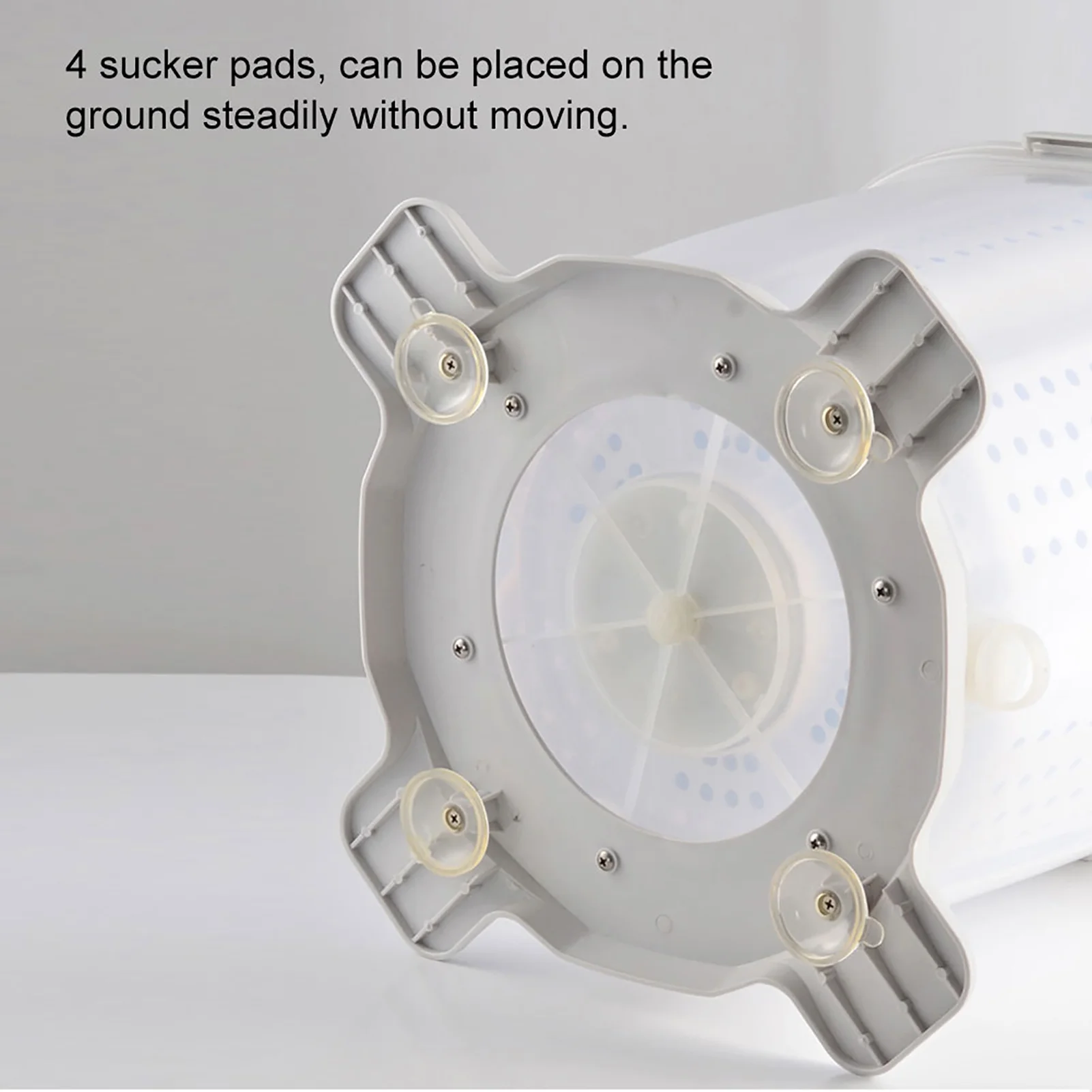 Mini Portable Manual Operation Washing Machine Underwear Laundry Washer for Home Dormitory Gray