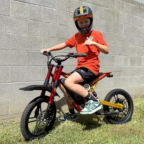 ARC-I 36V Electric Dirt Bike for Kids 5-8, 750W Electric Motorcycle for Kids, 22MPH, Up to 25 Miles, 5-Speed Modes Mini Dirt Bike