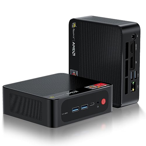 Beelink SER5 MAX Mini PC, AMD Ryzen 7 6800U (8C/16T, up to 4.7GHz), 32GB LPDDR5 500GB M.2 NVMe SSD