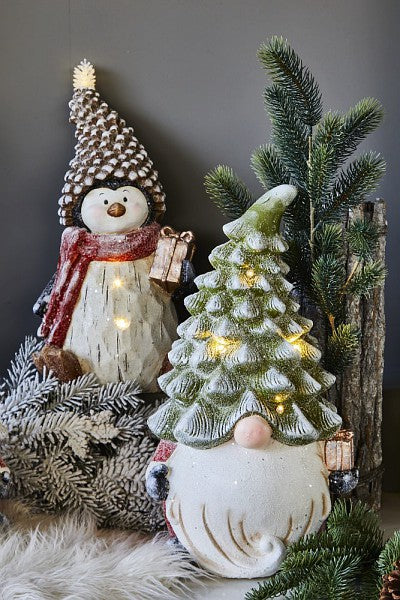 Dwarf Tree 46cm/h With Led Christmas Foresta