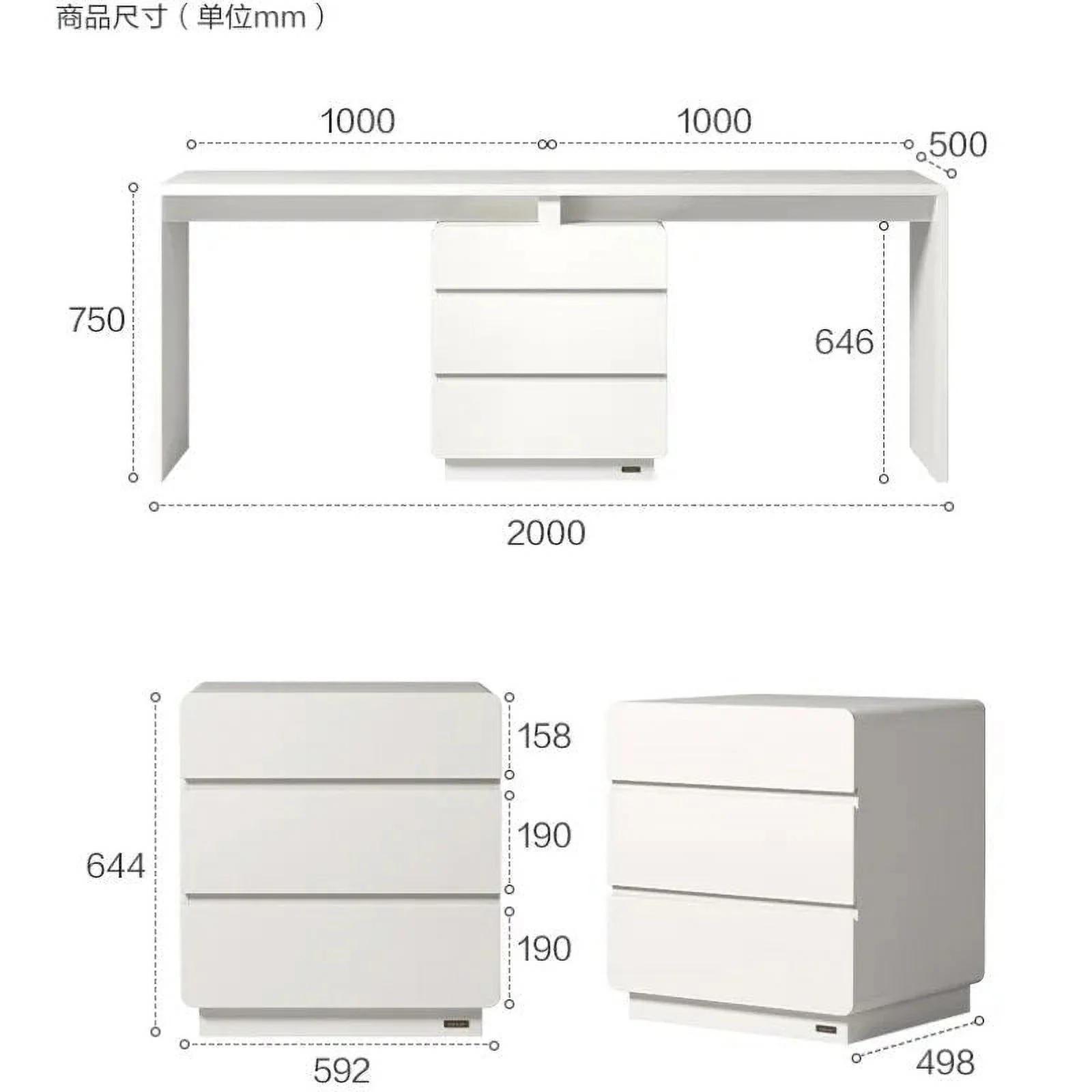 Adjustable Study Office Desks Foldable Foldable Simplicity Storage Office Desks Workbench Laptop Escritorio Furniture QF50OD