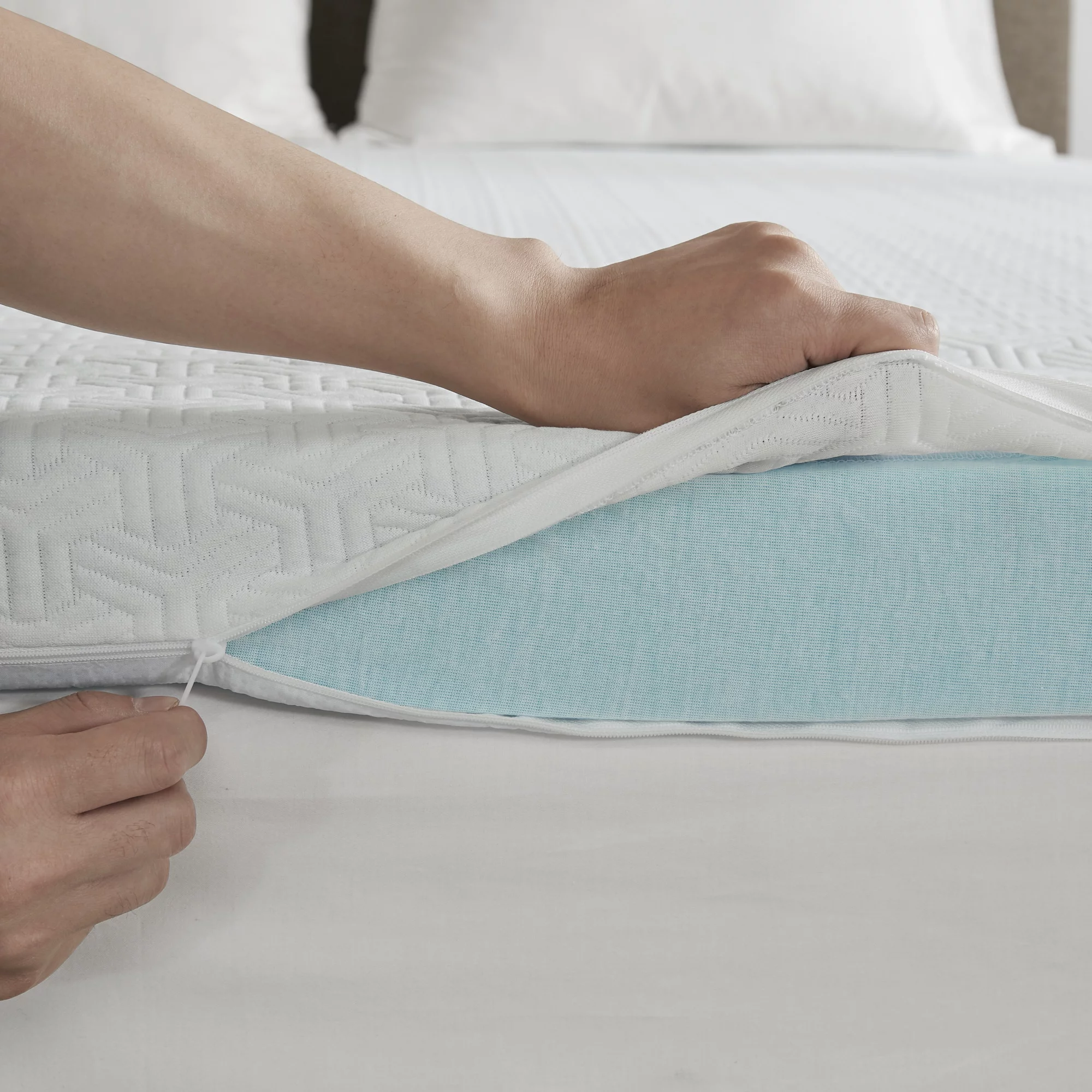 Comfort Classics 3" Gel Memory Foam with 3M Cover Mattress Topper, Full - Curated Treasures Market