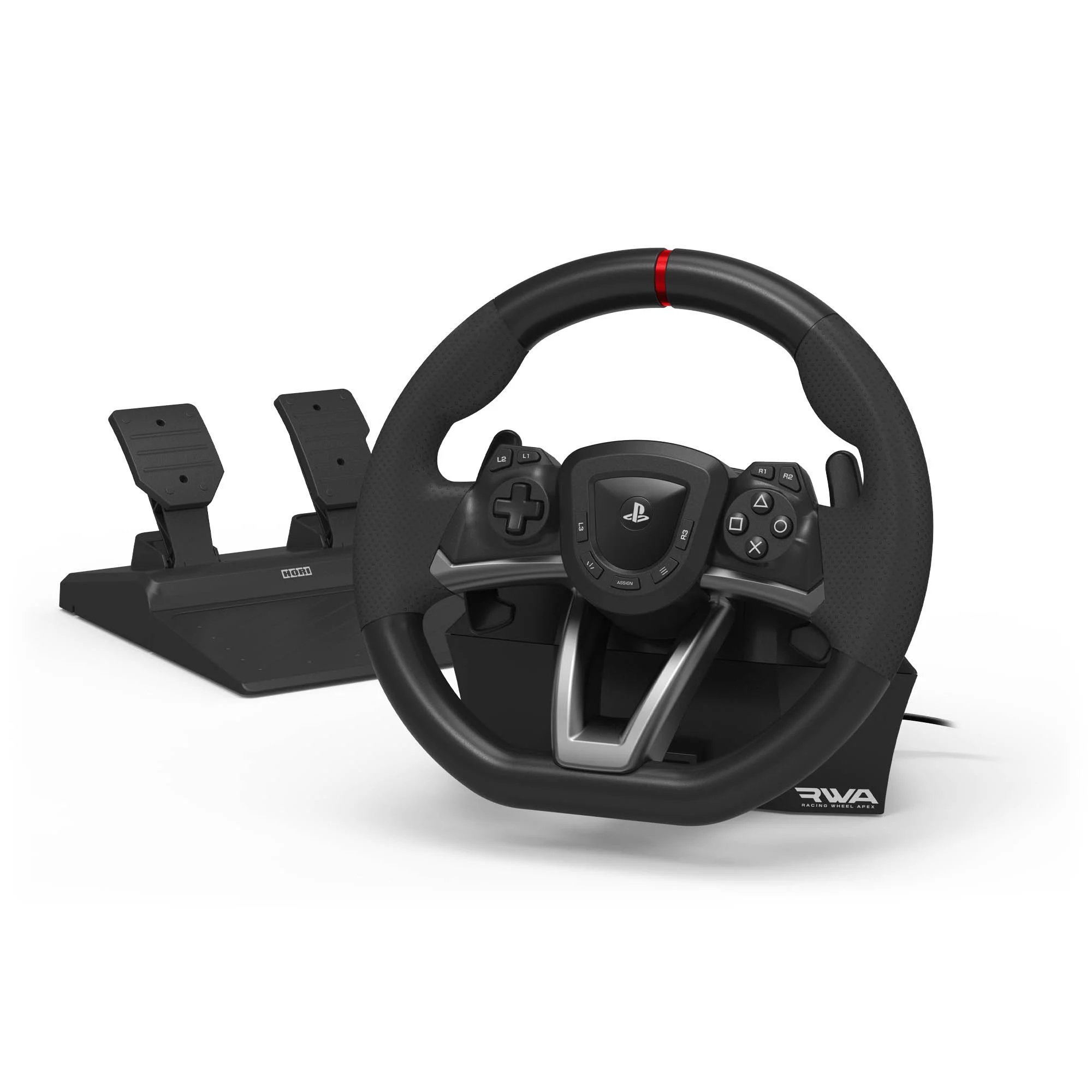 HORI - PlayStation 5, PlayStation 4 and Windows PC, APEX Racing Wheel - Radiant Selections