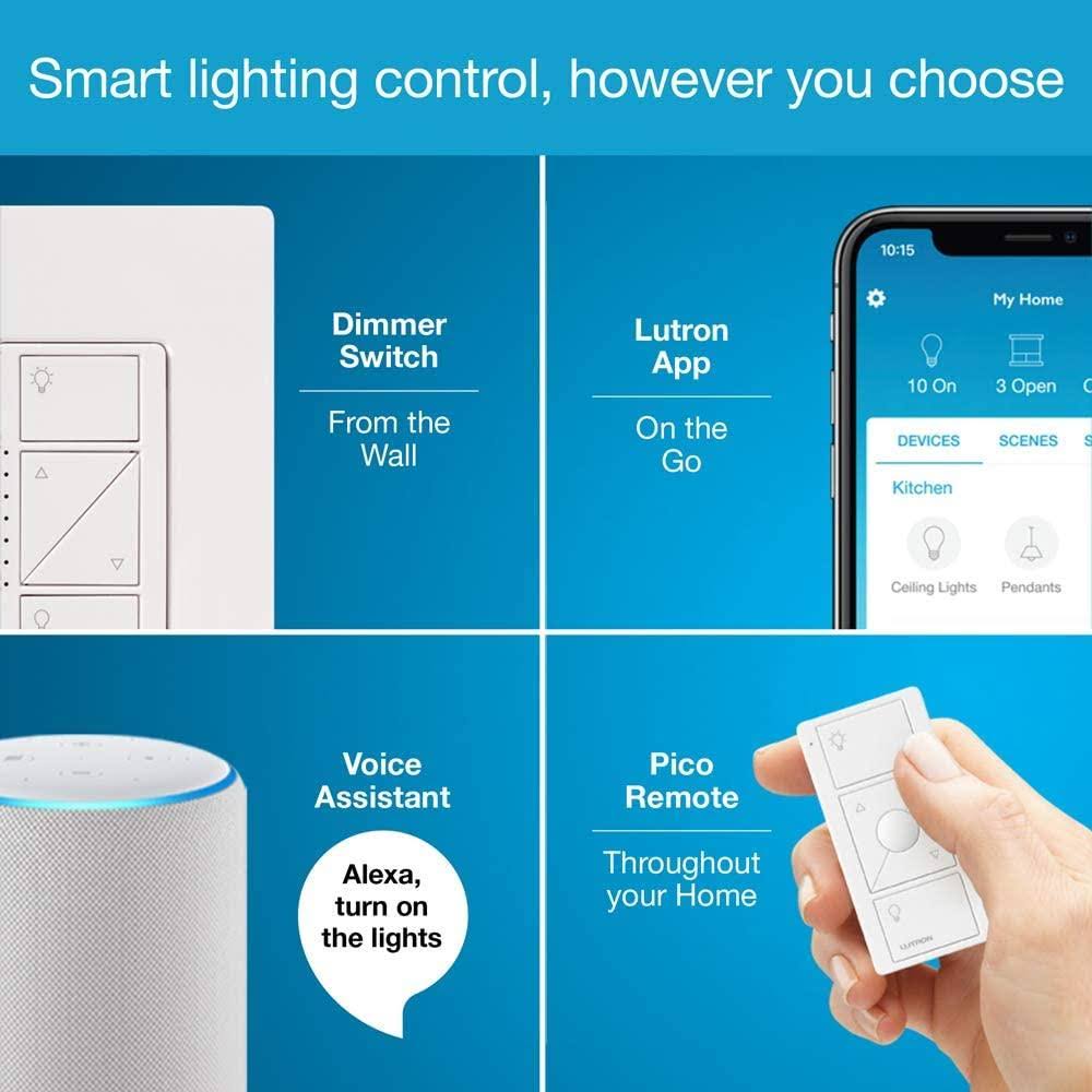 Lutron Caseta Smart Start Kit, Dimmer Switch