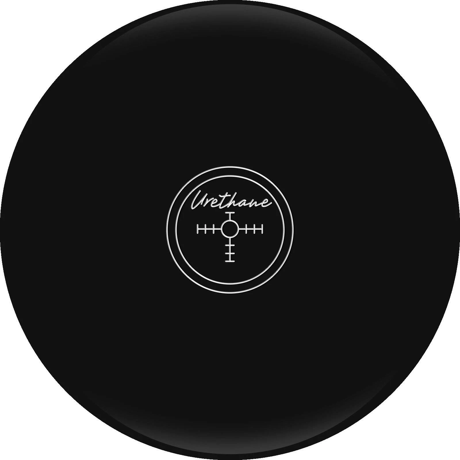 Hammer Black Urethane Bowling Ball - Megean