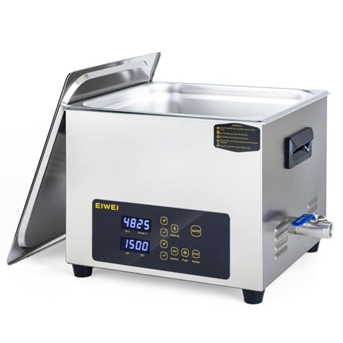 3L Ultrasonic Cleaner, One-Touch Cleaning, Heating, Dual-Frequency, Sweep Frequency, Touch Ultrasonic Cleaning Machine for Labs,Carburetor,Jewelry
