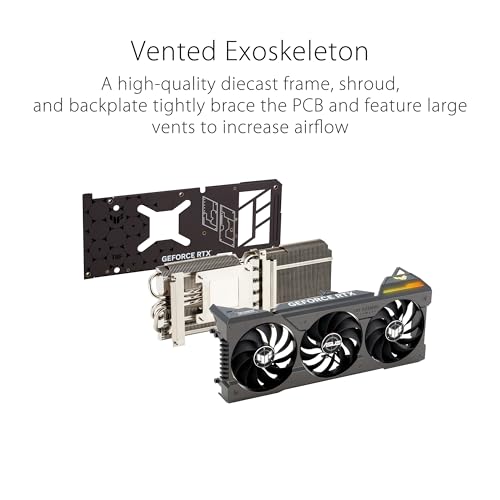 ASUS TUF Gaming NVIDIA GeForce RTX™ 4070 Ti OC Edition Gaming Graphics Card (PCIe 4.0, 12GB GDDR6X, HDMI 2.1a, DisplayPort 1.4a)