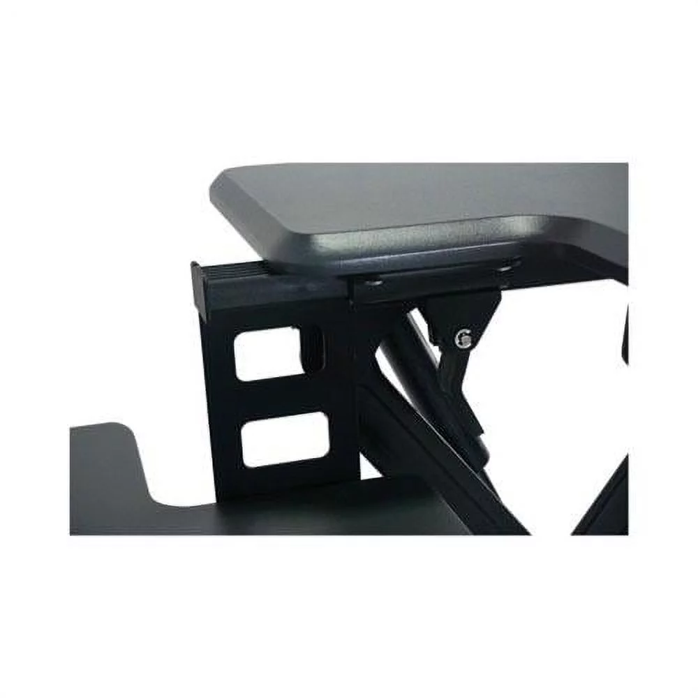 Victor Technology DCX760 High Rise Height Adjustable Standing Desk With Keyboard Tray
